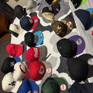 Lot of used hats